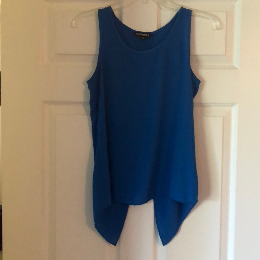 Express slit back tank